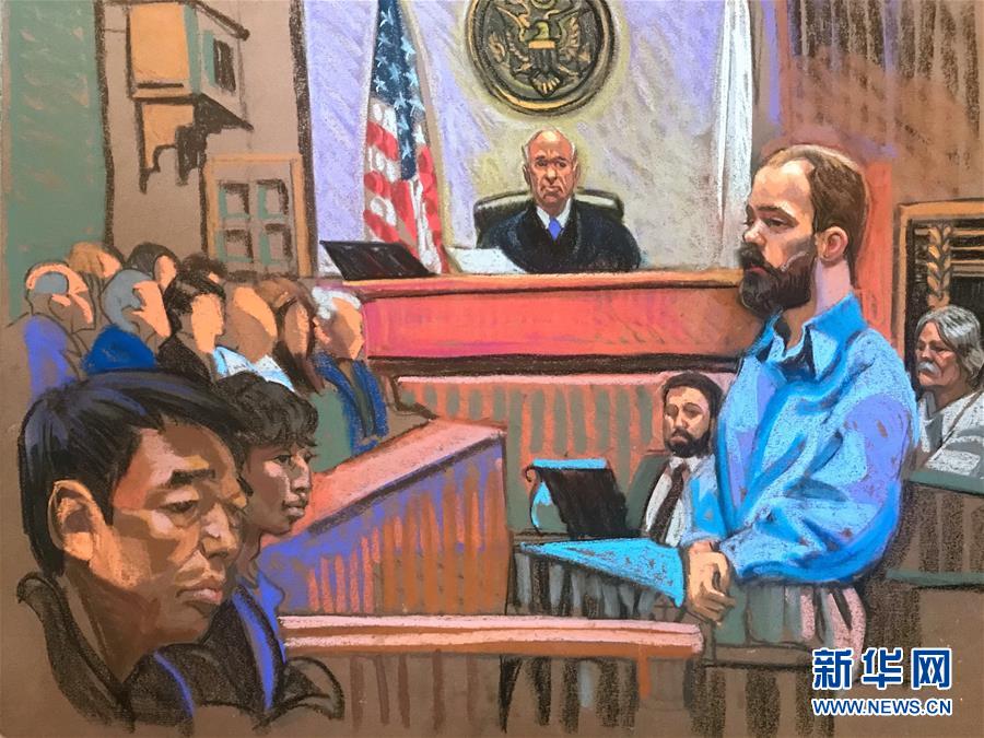 (国际)(1)克里斯滕森绑架和谋杀中国学者章莹颖罪名成立